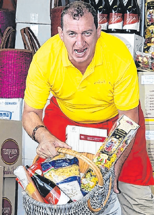 "Pasta vom Lasta" gibt es beim italienischen Zampano "Nudel-Kiri".