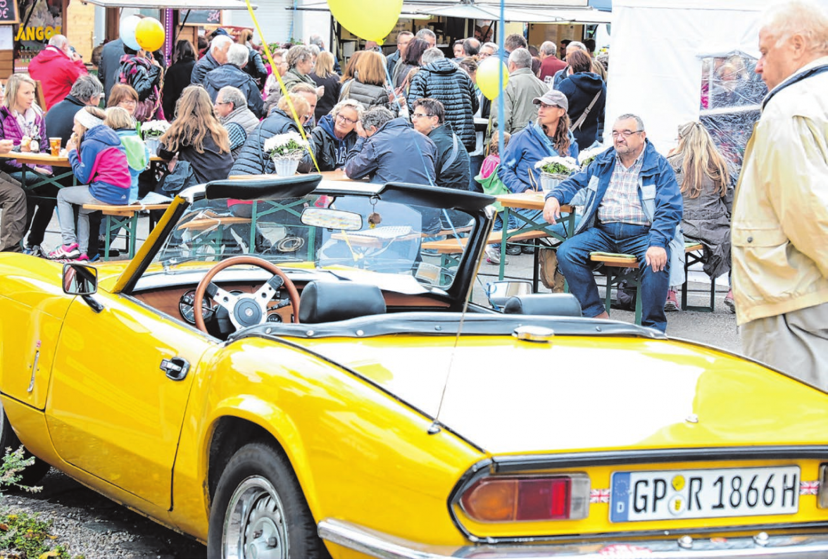 Mit rund 100 Fahrzeugen wird fürs Oldtimertreffen gerechnet. Foto: Claudia Burst