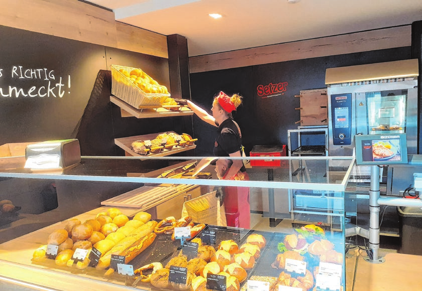 Das neue Konzept umfasst auch eine integrierte Bäckerei. Metzgerei und Bäckerei befinden sich unter einem Dach.