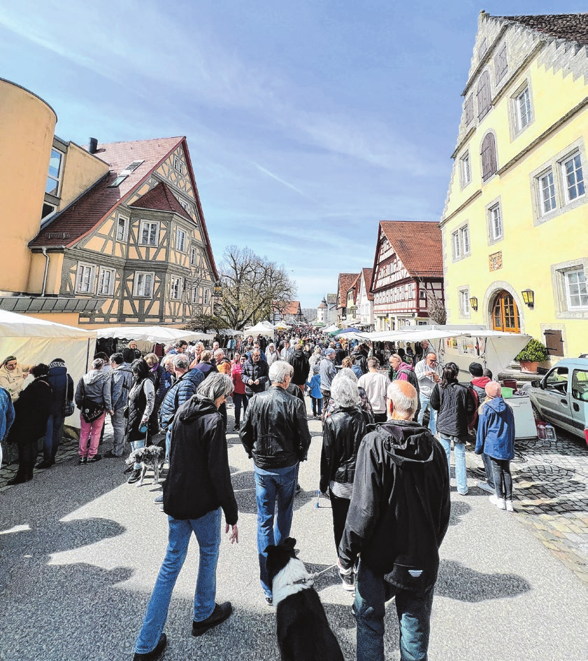 Zwischen Schloss und Stadttor gibt es am Osterwochenende viel zu entdecken. Fotos: Stadt Langenburg