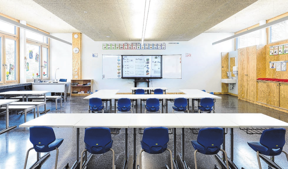 Großzügig geschnittene Räume bieten viel Platz für die Schüler. Fotos: Detlef Göckeritz Dipl.Ing:FH,Fotografie & Medientechnik