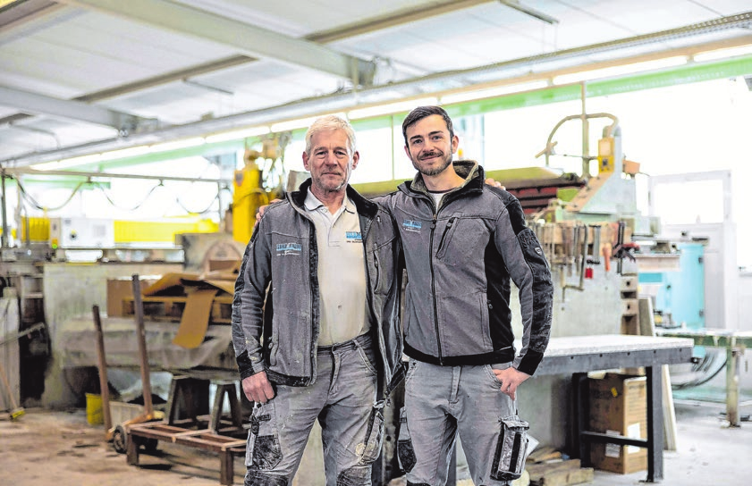 Jürgen Hermann und sein Sohn Sascha Hermann leiten gemeinsam das Familienunternehmen.
