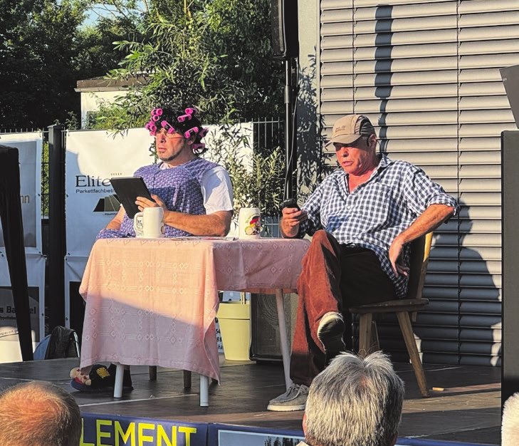„Pfefferle & Zipperle“ begeisterten ihr Publikum bei einem schwäbischen Comedy-Abend.