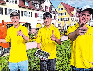 Vermessungstechniker sind gefragte Spezialisten. Foto: Landratsamt