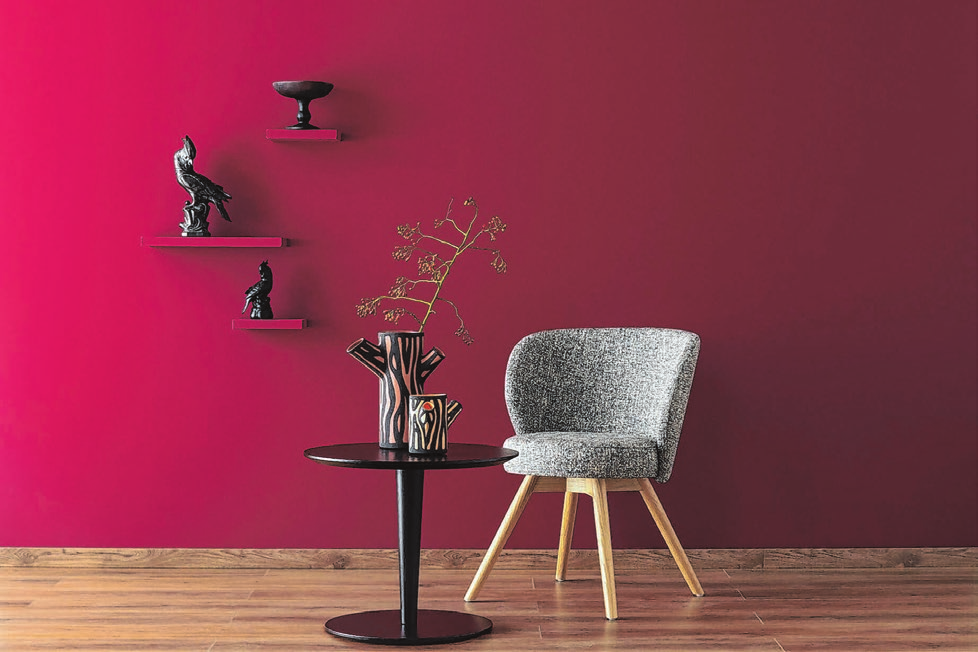 Mut zur Farbe! Ob Rot, Violett oder Grün - mit ein bisschen Farbe erstrahlt das Zuhause. Archivbilder: djd/Schöner Wohnen Farbe
