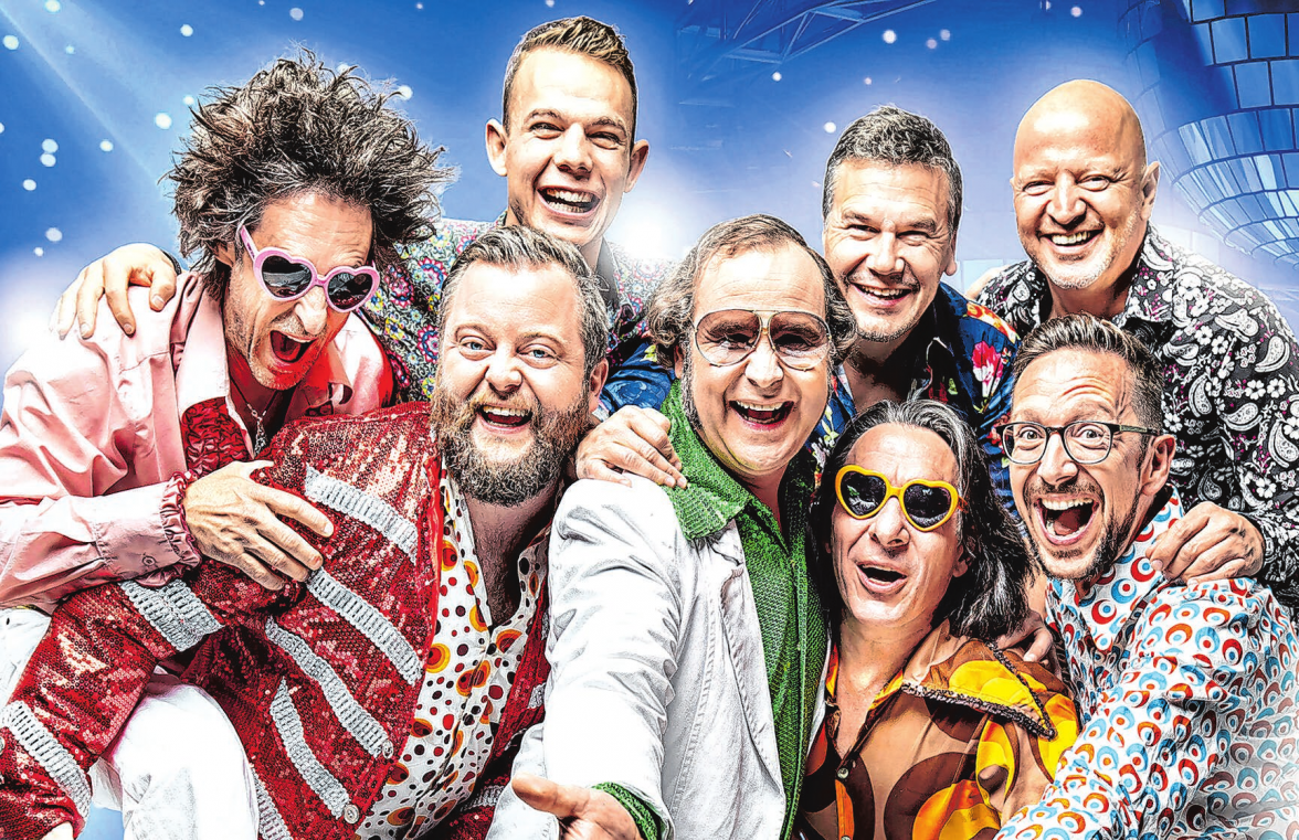 Die Papi's Pumpels begeistern ihr Publikum mit Schlagermusik pur.