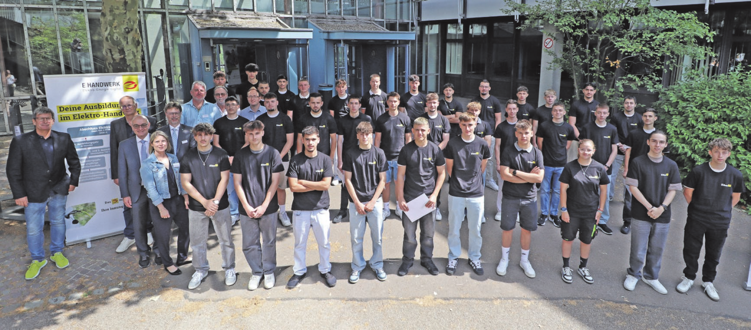 Die angehenden Berufsfachschüler wurden an der Gewerblichen Schule begrüßt. Foto: Constantin Fetzer
