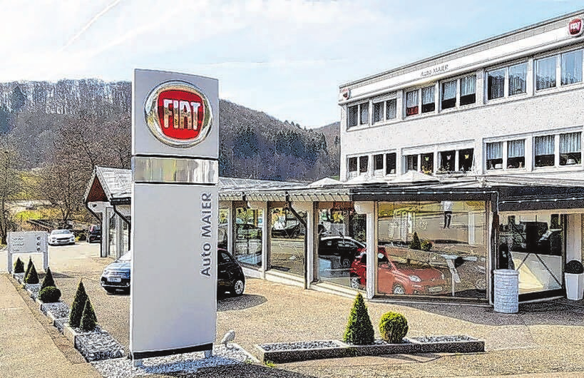 Der heutige Sitz von „Auto-Maier“ in der Freibadstraße 2 in Albstadt-Tailfingen.