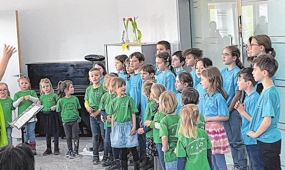 Mit dem Kinder- und Jugendchor steht die nächste Generation am Start. Foto: privat