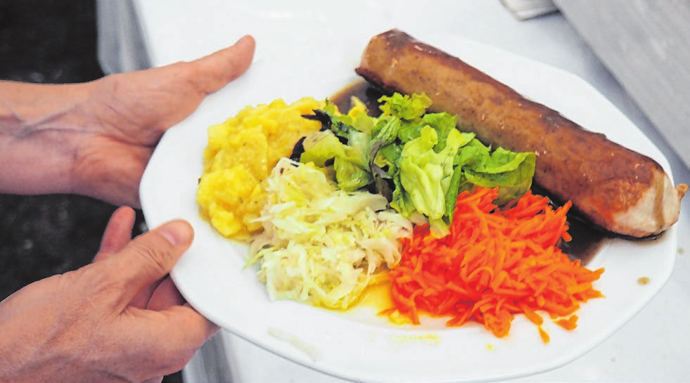 Einmalig: Das Rezept der Grimmelfinger Bratwurst entstand extra für die Kirchweih. Foto: privat