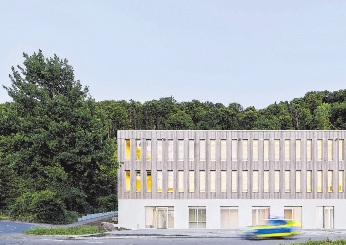 Heute wird das neue Polizeirevier in Horb am Neckar seiner Bestimmung übergeben.