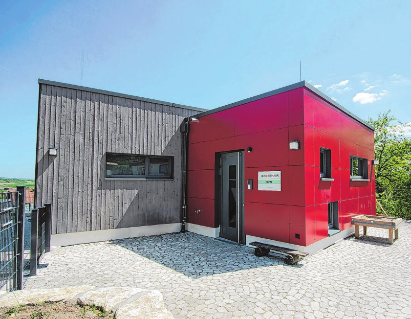 Die neue Krippe für das Kinderhaus Dottingen.