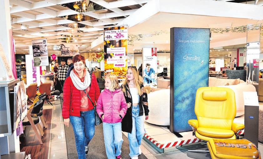 Der Haller Herbst bietet die Gelegenheit zum Shoppingvergnügen mit der ganzen Familie.