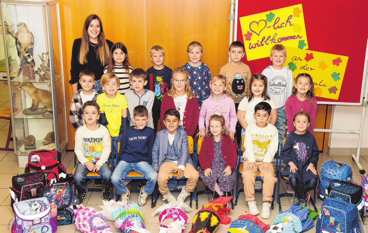 Parkschule Gaildorf, Klasse 1b Klassenlehrerin: Janine Frank Foto: nohau Fotostudio