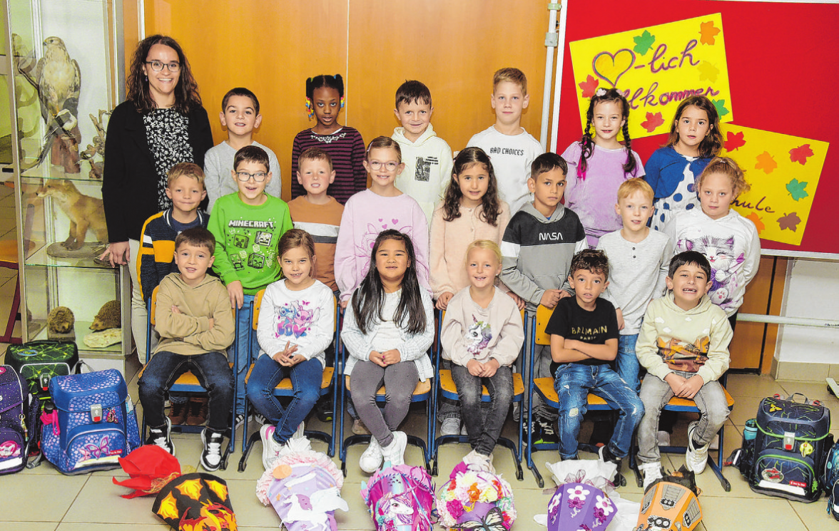 Parkschule Gaildorf, Klasse 1c Klassenlehrerin: Stephanie Widmaier Foto: nohau Fotostudio