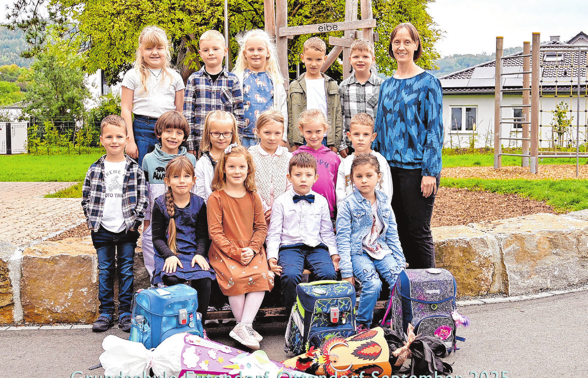 Grundschule Eutendorf-Ottendorf, Klasse la Klassenlehrerin: Barbara Schmid Foto: Top Fotografie