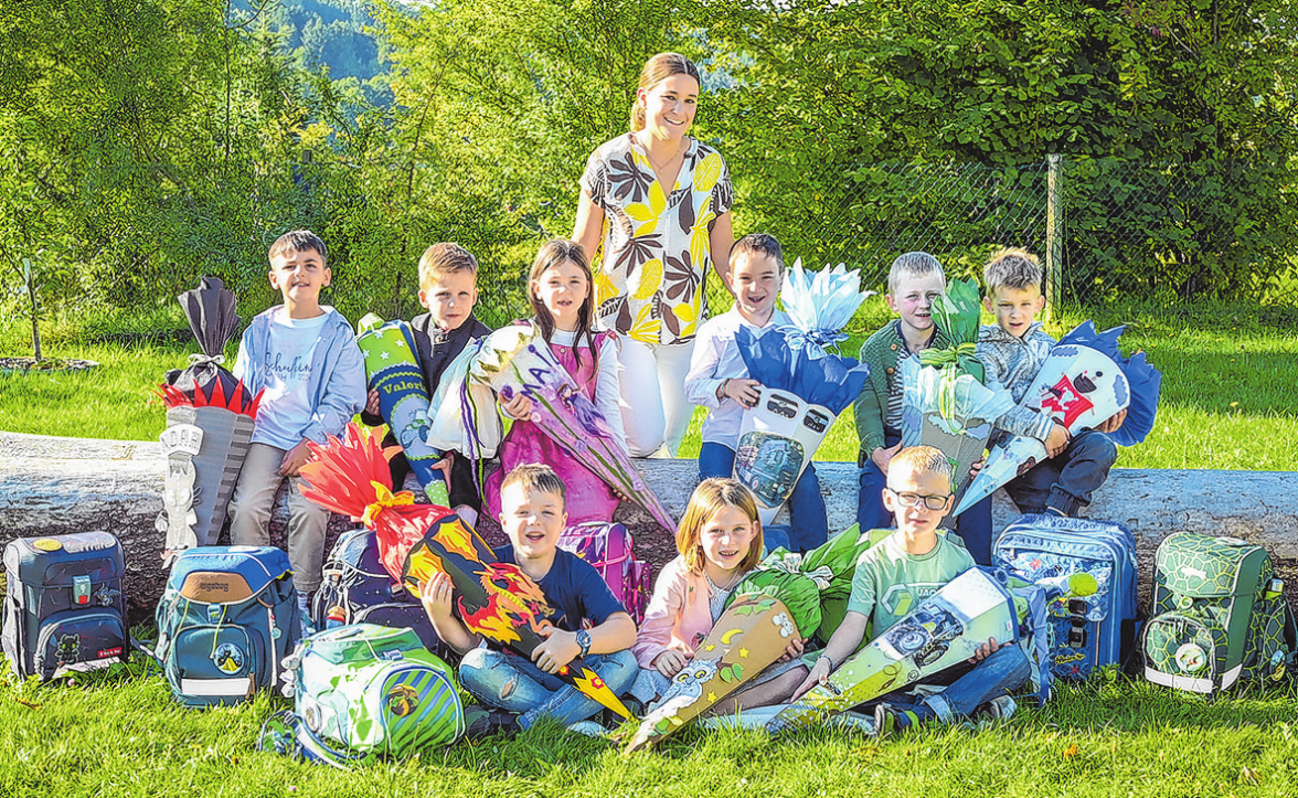 Grundschule Frickenhofen, Klasse 1 Klassenlehrer: Sina Reubold Foto: Mandy Jäger