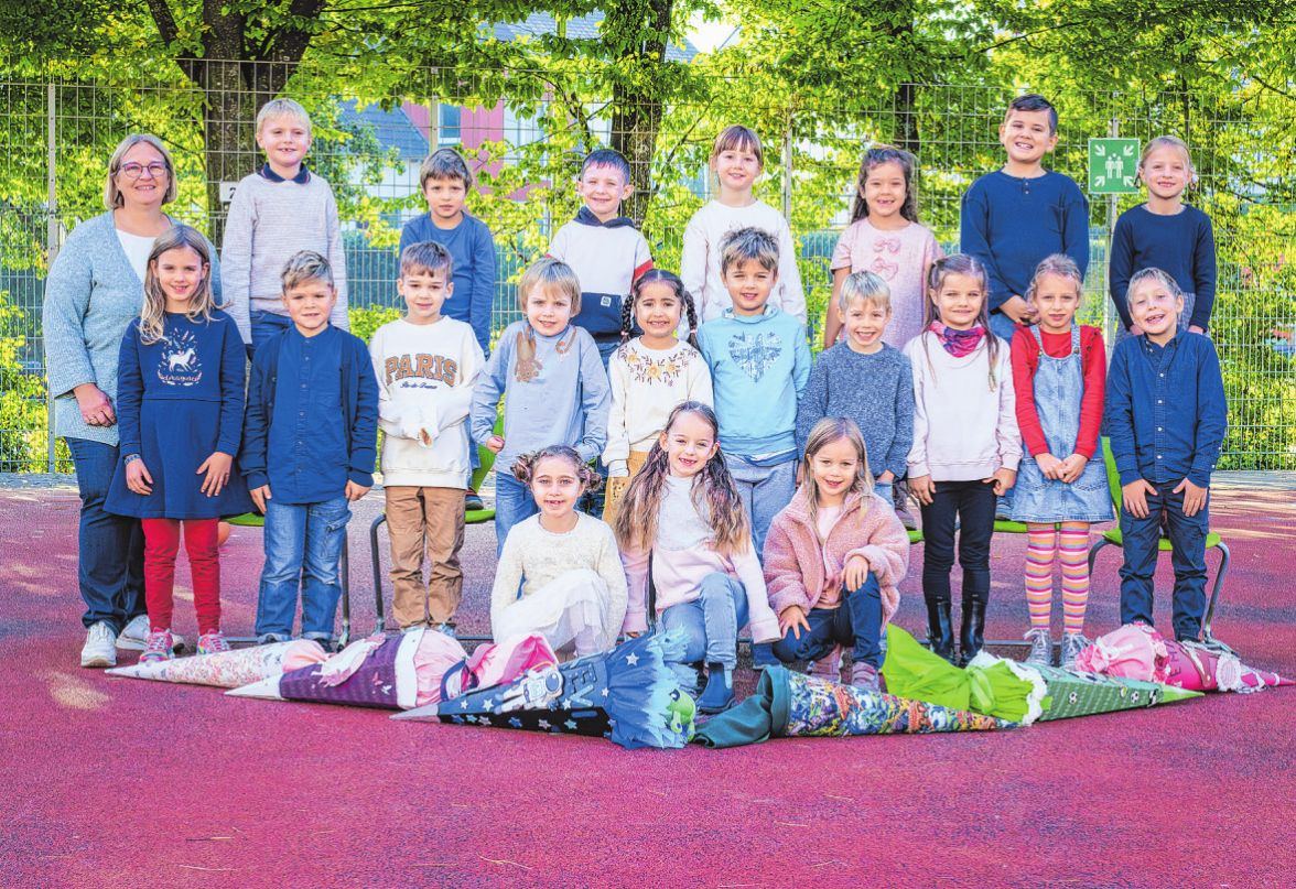 Breit-Eich-Grundschule Schwäbisch Hall in Gottwollshausen, Klasse 1d Klassenlehrerin: Antje Kühnle Foto: Patricia Malak Photography