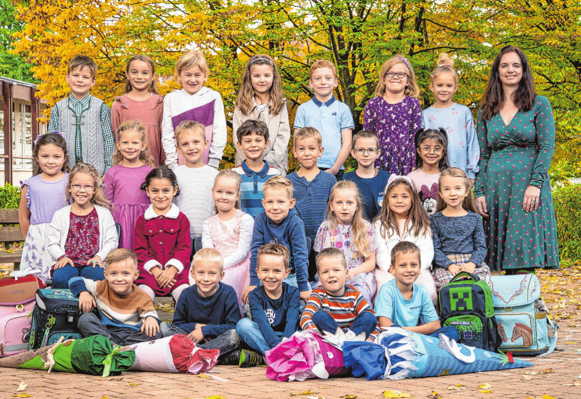 Grundschule Rosengarten-Westheim, Klasse la Klassenlehrerin: Nina Vogelsang Foto: Foto Bergander