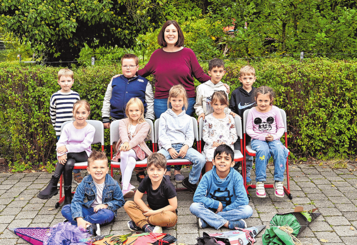 Grundschule Michelbach/Bilz, Klasse la Klassenlehrerin: Constanze Uhrig Foto: Top-Fotografie Rau