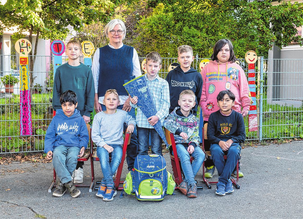 Thiele-Winckler-Schule Öhringen, Außenklasse Klassenlehrerinnen: Sigrid Weisenauer, Sonja Zischg (nicht auf dem Bild) Foto: Ulmer Fotografie