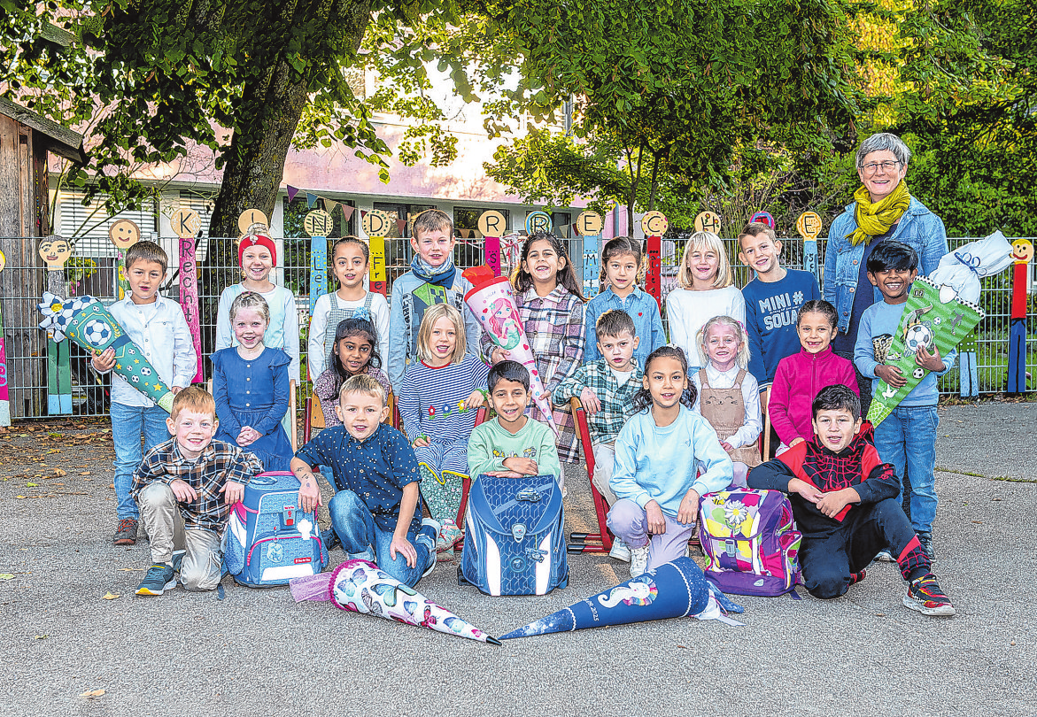 Grundschule Rollhof, Klasse 1b Klassenlehrerin: Barbara Sinner Foto: Ulmer Fotografie