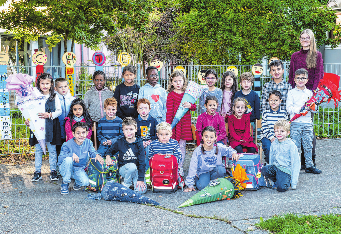 Grundschule Rollhof, Klasse 1c Klassenlehrerin: Sarah Krause Foto: Ulmer Fotografie