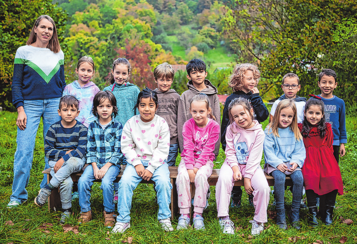 Grundschule Steinbach, Klasse 1/2b (jahrgangsgemischt) Lehrerin: Christiane Wild Foto: Schule Steinbach