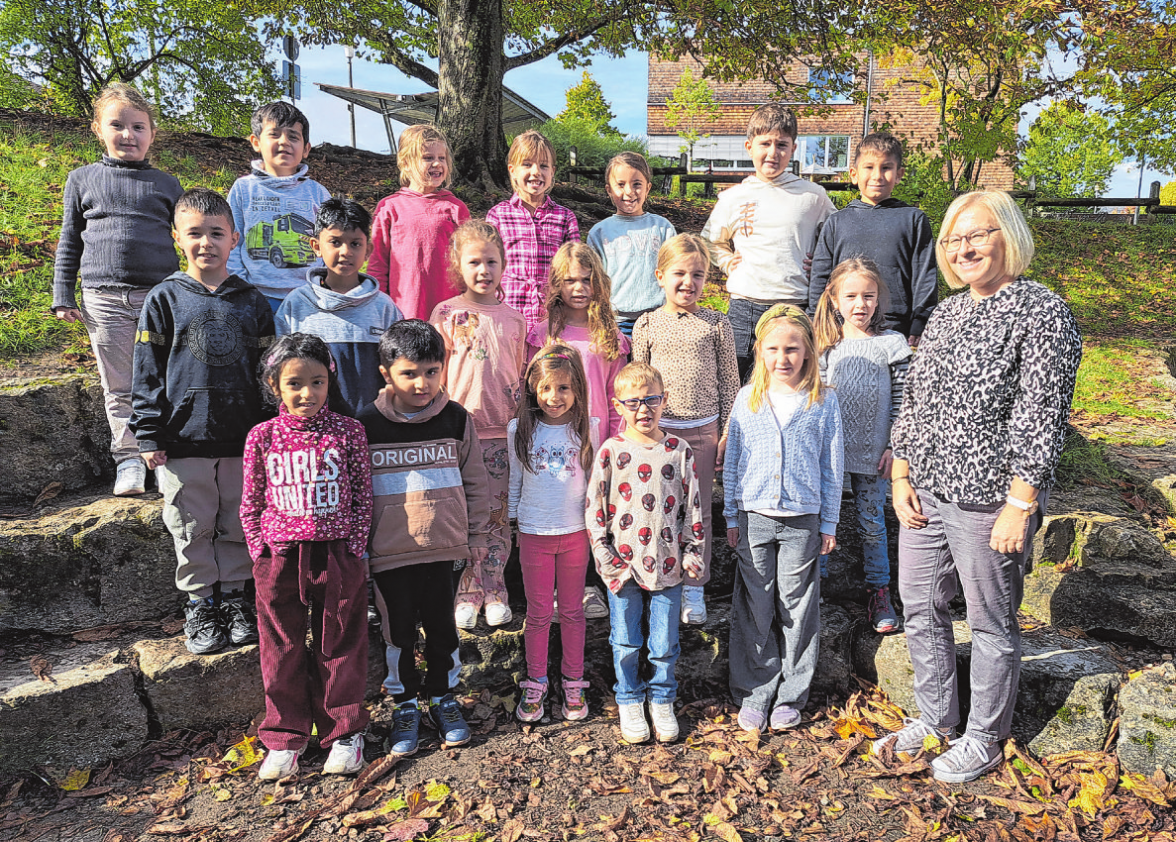 Eichendorffschule Crailsheim, Klasse1,a Klassenlehrerin: Andrea Ley Foto: Eichendorffschule Crailsheim