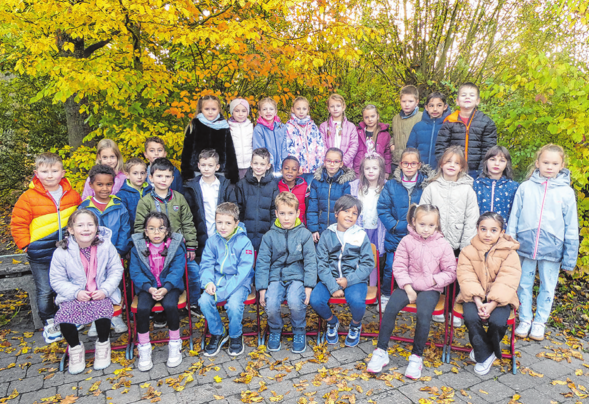 Astrid-Lindgren-Schule Crailsheim, Klasse 1a und 1b Foto: privat