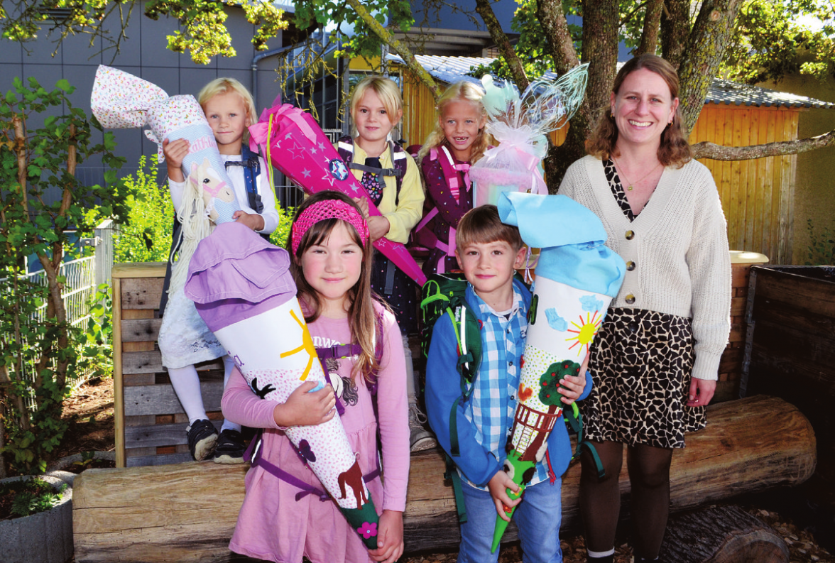 Entdeckerschule Hohenlohe, Crailsheim, Klasse 1, Klassenlehrerin: Rebecca Moor Foto: Schule