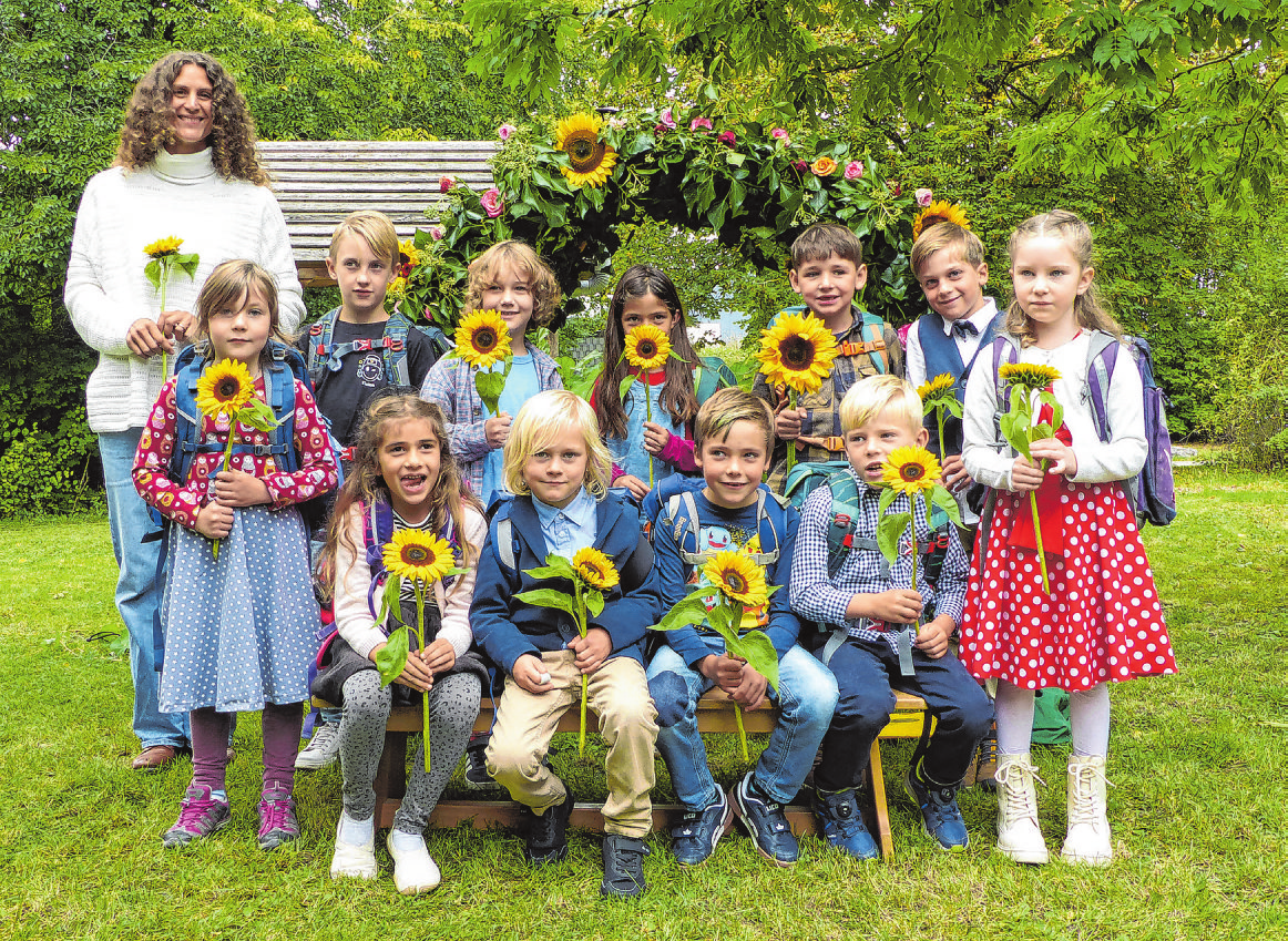Freie Waldorfschule Crailsheim, Klasse 1, Klassenlehrerin: Tina Lelley Foto: privat