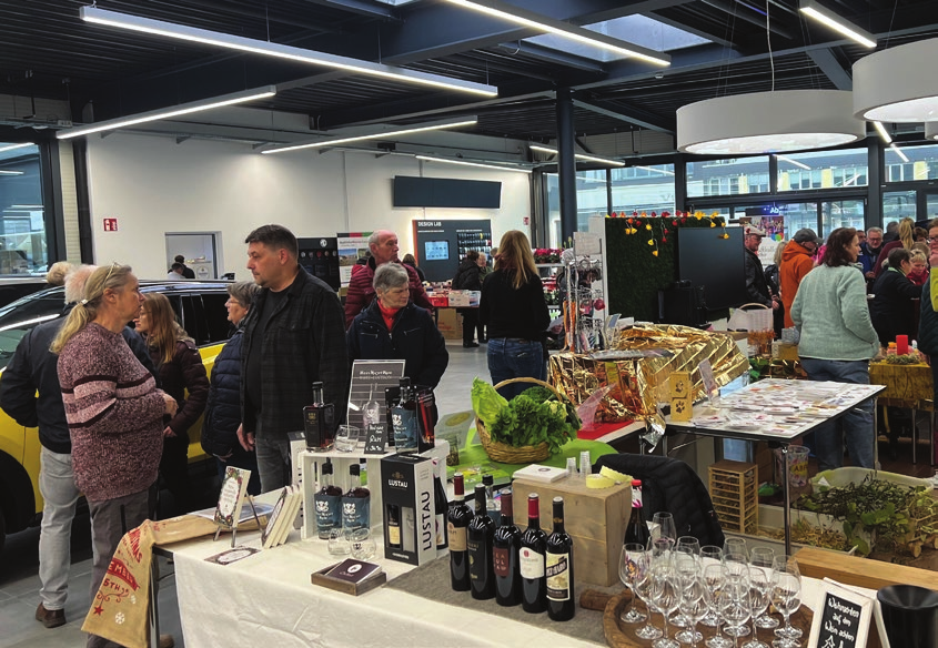 Die Bempflinger Gewerbetreibenden geben Einblick und bieten den Besuchern Wohlfühlatmosphäre.