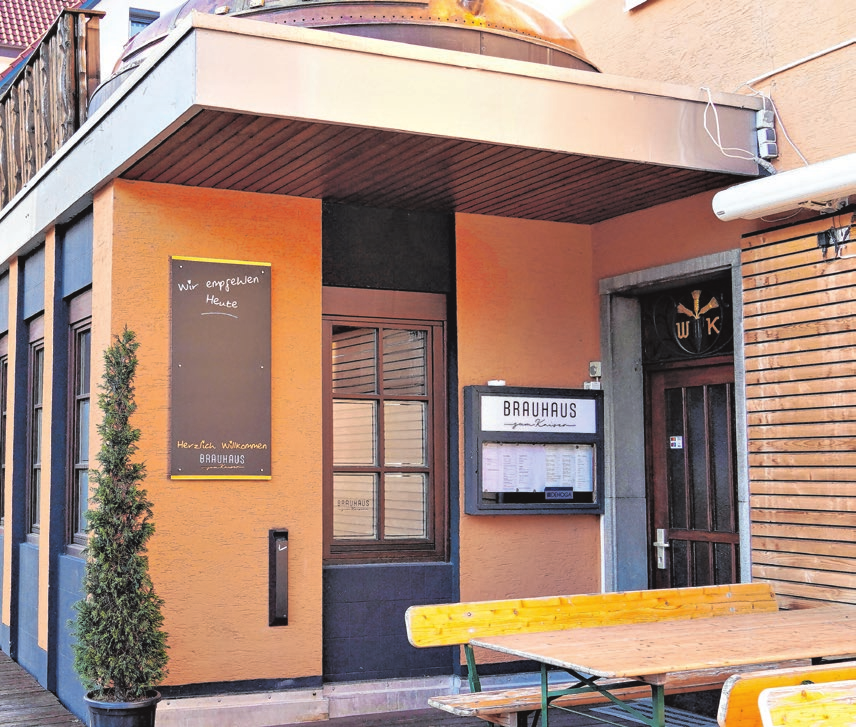 Das „Brauhaus zum Kaiser“.