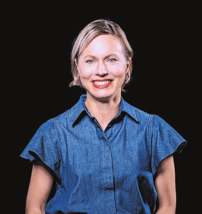 Nadine Nill, Designerin und Ehefrau von Eberhard Nill.