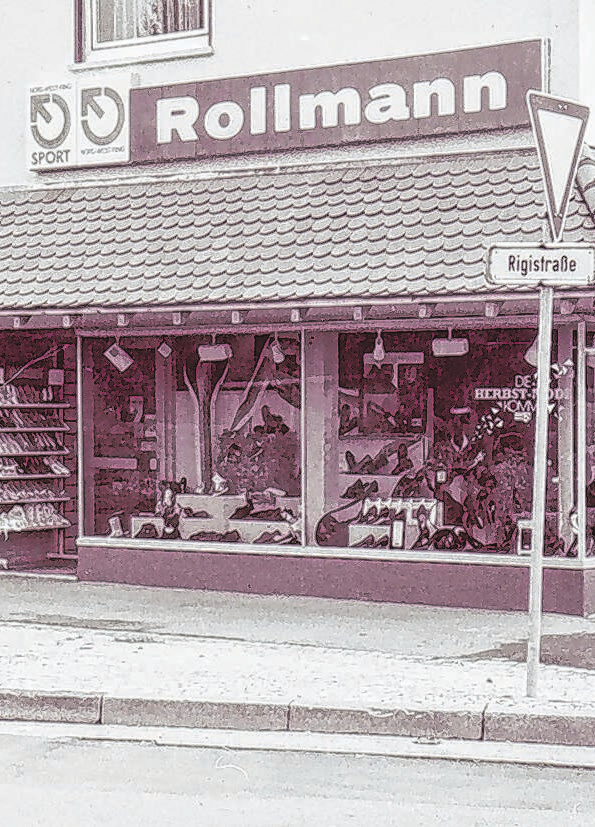 Das Fachgeschäft in den Anfangszeiten - bis heute ist es am ursprünglichen Standort in GöppingenHolzheim.