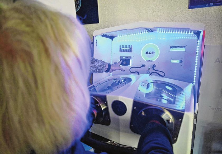 Die Anwendung ist einfach, aber effektiv.