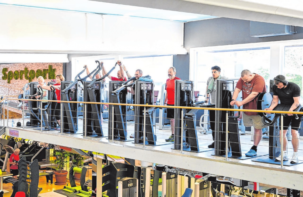 Über 200 Stationen sorgen dafür, dass das Training im Sportpark Gaildorf abwechslungsreich ist und Spaß macht.