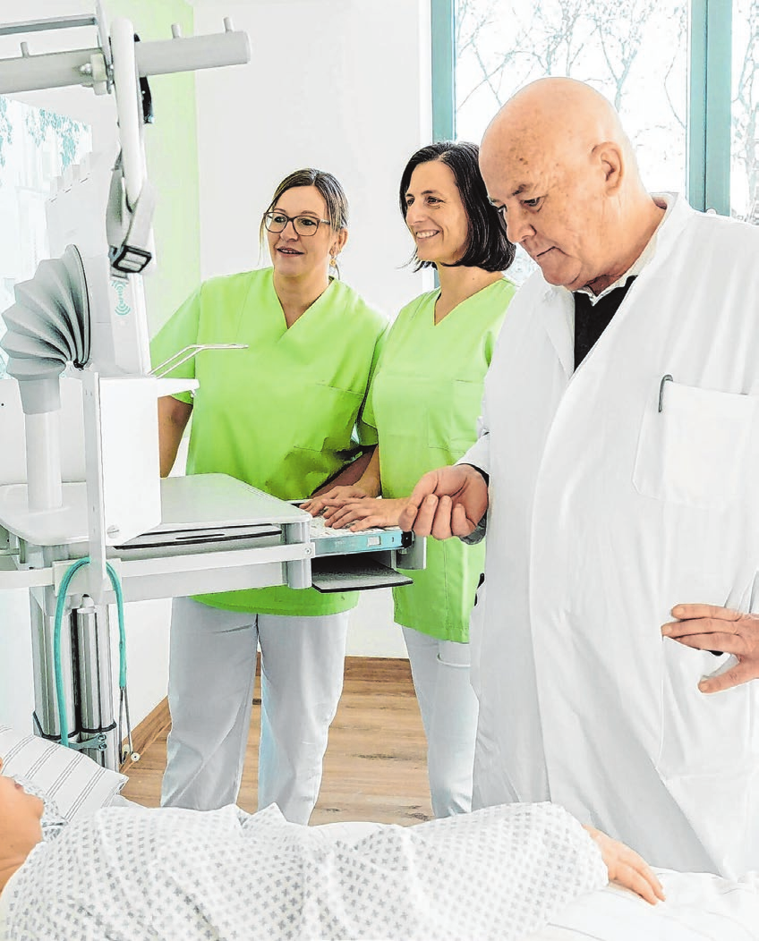 Chefarzt Dr. Ronald Goerner leitet die Frauenklinik am Klinikum Crailsheim. 