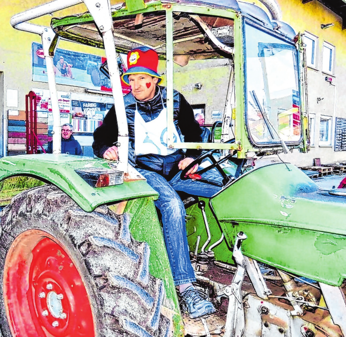 Beim Traktorgeschicklichkeitsfahren ist Köpfchen gefragt.   Fotos: Birgit Trinkle