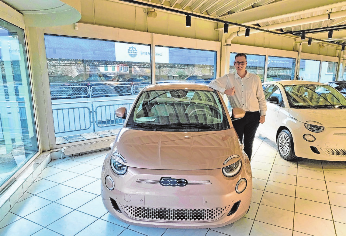 Johannes Satler von der Emil Frey Schwabengarage Tübingen ist einer der Fachmänner, wenn es um die Marke Fiat geht. Foto: privat