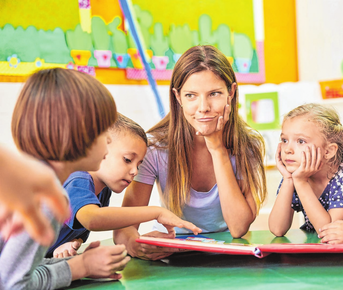 In der Kita und im Kindergarten lernen Kinder mithilfe pädagogischer Fachkräfte unter anderem soziale und emotionale Kompetenzen. Archivbild: Robert Kneschke/stock.adobe.com