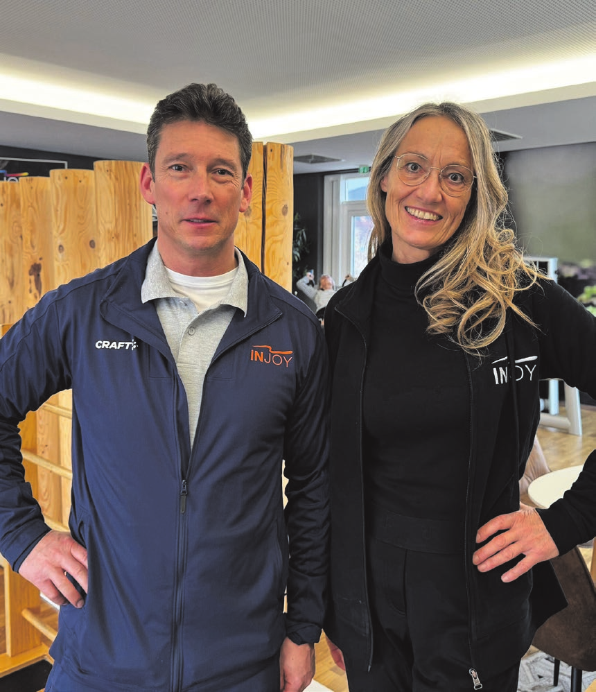 Die beiden Betreiber, Thomas Hirsch und Monika Fritz, tun alles dafür, damit die Mitglieder ihre Zeit im Injoy genießen können. Fotos: Natalie Eckelt