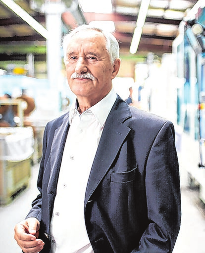 Der Gründer von KWM Josef Rommler. Foto: KWM