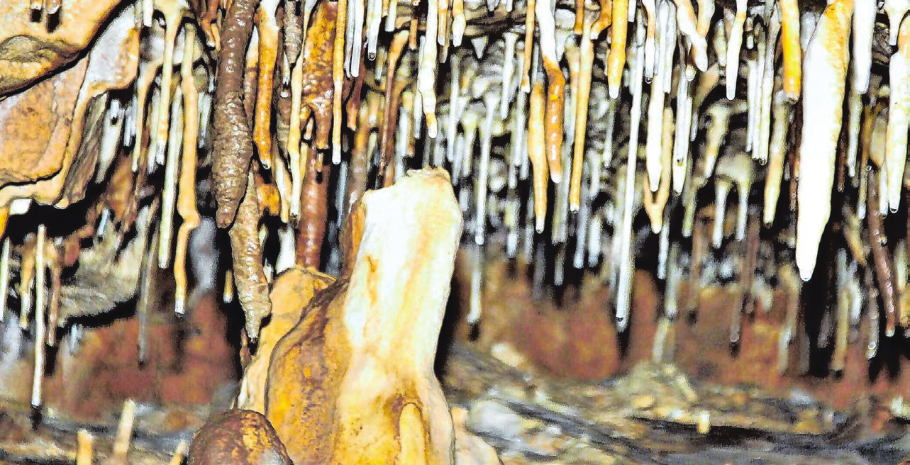 Die Hülbener Tropfsteinhöhle wurde 1978 bei Bauarbeiten zufällig entdeckt. Archivbild: Norbert Leister
