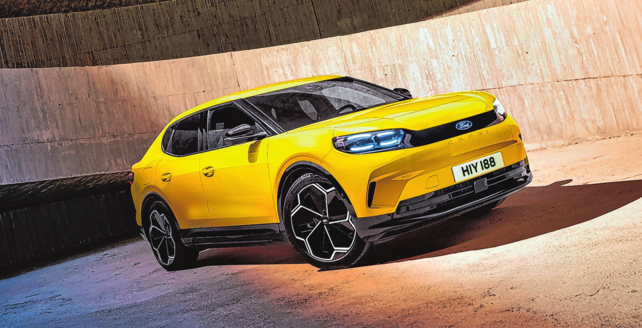 Der elektrische Ford Capri soll bei Ford an die Sportwagenikone erinnern.