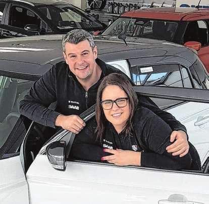 Ein gutes Team: Peter und Franciska Heim. Foto: Autowelt Heim