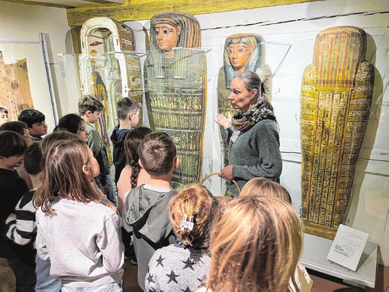 In der Ägyptischen Sammlung. Foto: Tuebingen-Info