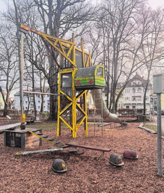 Baustellenspielplatz