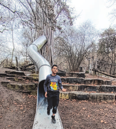Spielplatz im Alten Botanischen Garten.